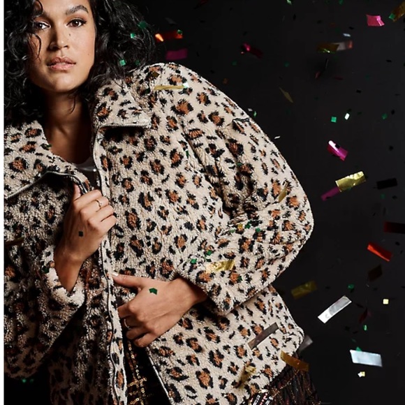 TORRID LEOPARD FAUX FUR ZIP JACKET😍 brand new! - Picture 3 of 8